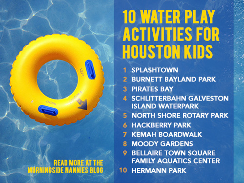 Water Play Activities For Houston Kids